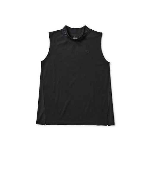 ニューエラ（NEW ERA）ゴルフウェア ノースリーブ ミッドネック Tシャツ Jacquard ロゴ 14859886