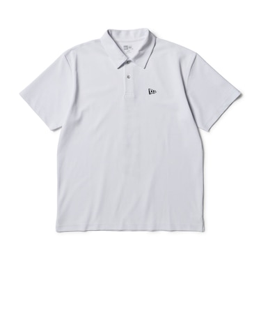 ニューエラ（NEW ERA）ゴルフウェア 半袖 ポロシャツ 鹿の子 Vertical ロゴ 14859940