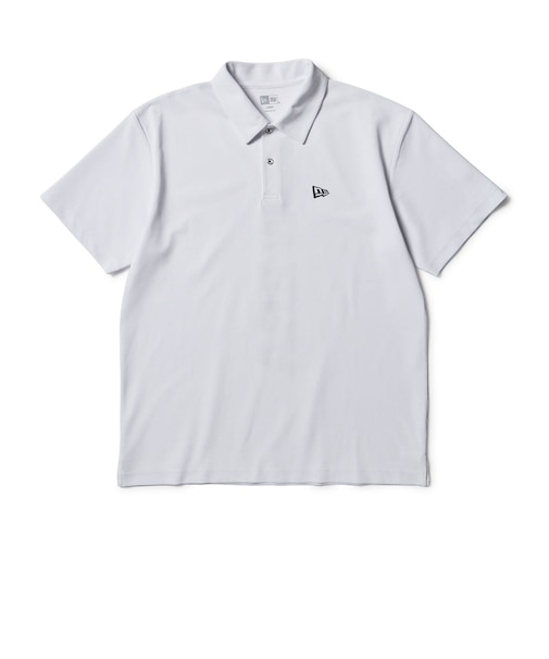 ニューエラ（NEW ERA）ゴルフウェア 半袖 ポロシャツ 鹿の子 Vertical ロゴ 14859940