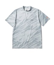 ニューエラ（NEW ERA）ゴルフウェア 半袖 ミッドネック Tシャツ 鹿の子 カットグラス 14859928