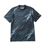 ニューエラ(NEW ERA)ゴルフウェア 半袖 ミッドネック Tシャツ 鹿の子 カットグラス 14859929