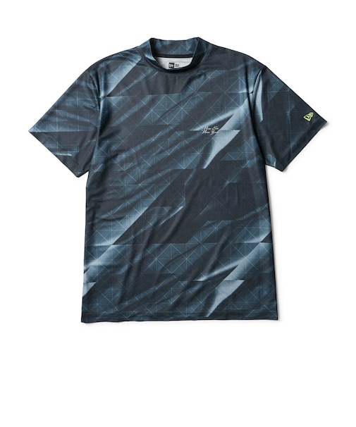 ニューエラ（NEW ERA）ゴルフウェア 半袖 ミッドネック Tシャツ 鹿の子 カットグラス 14859929