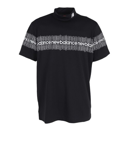 ニューバランス（new balance）ゴルフ メンズ モックネック 半袖Tシャツ 012-6166003-010
