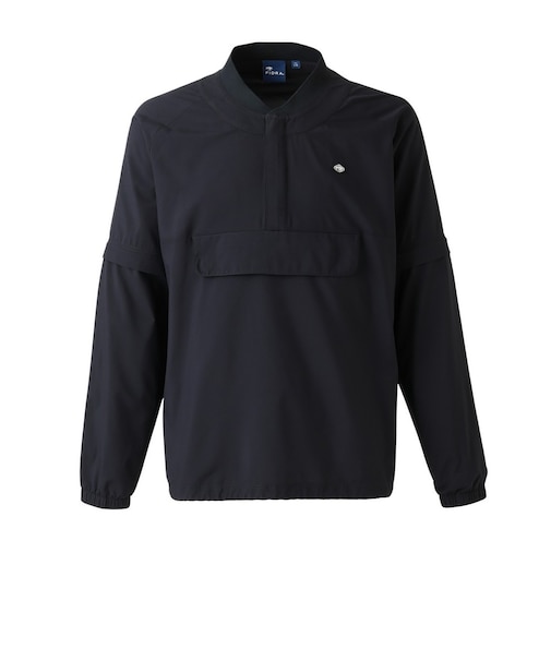 フィドラ（FIDRA）ゴルフウェア ポケッタブル ハーフジップジャケット FD5VTY01 NVY