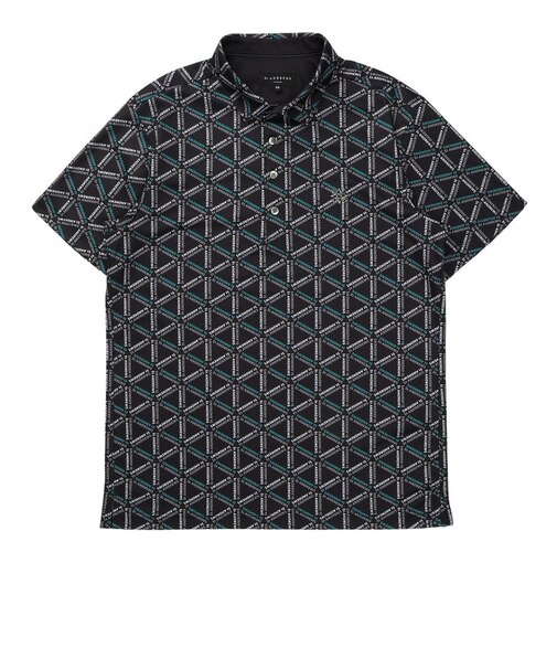 セントアンドリュース（ST.ANDREWS）ゴルフウェア COOLMAX トライアングルロゴ 半袖ポロシャツ 042-6160557-010