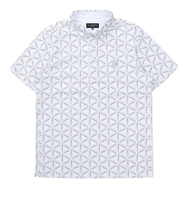 セントアンドリュース（ST.ANDREWS）ゴルフウェア COOLMAX トライアングルロゴ 半袖ポロシャツ 042-6160557-030