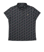 セントアンドリュース（ST.ANDREWS）ゴルフウェア COOLMAX トライアングルロゴ 半袖ポロシャツ 043-6160558-010