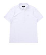 セントアンドリュース（ST.ANDREWS）ゴルフウェア ロゴボーダー ジャガード 半袖ポロシャツ 042-6160551-030