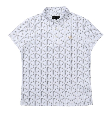 セントアンドリュース（ST.ANDREWS）ゴルフウェア COOLMAX トライアングルロゴ 半袖ポロシャツ 043-6160558-030