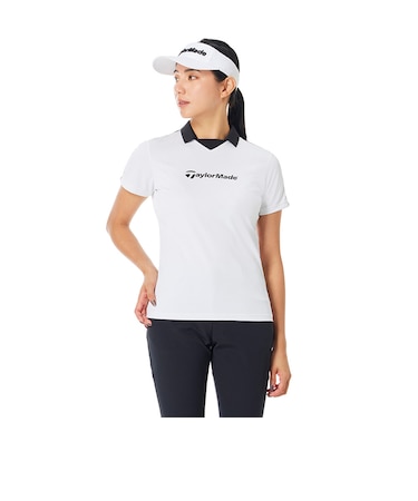 テーラーメイド（TAYLORMADE）ゴルフウェア T－ICEラインド半袖ポロ M24229-TL812
