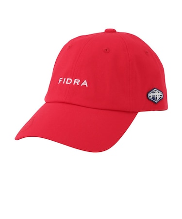 フィドラ（FIDRA）帽子 カジュアルクラシックキャップ FD5VWA33 RED