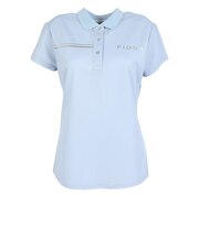 フィドラ（FIDRA）ゴルフウェア 半袖フレンチスリーブシャツ FD5RUG08 SAX