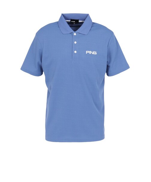 ピン（PING）ゴルフウェア PE 鹿の子 半袖ポロシャツ 621-6160311-110