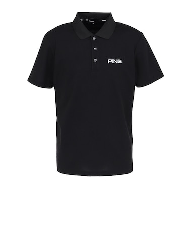 ピン（PING）ゴルフウェア PE 鹿の子 半袖ポロシャツ 621-6160311-010