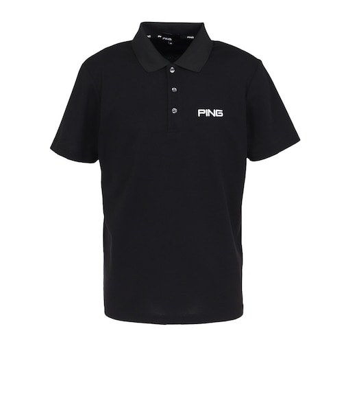 ピン（PING）ゴルフウェア PE 鹿の子 半袖ポロシャツ 621-6160311-010