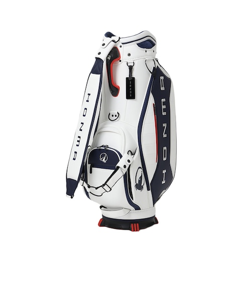 本間ゴルフ（HONMA）ゴルフ カート式 キャディバッグ 9.5型 CB12601 WH