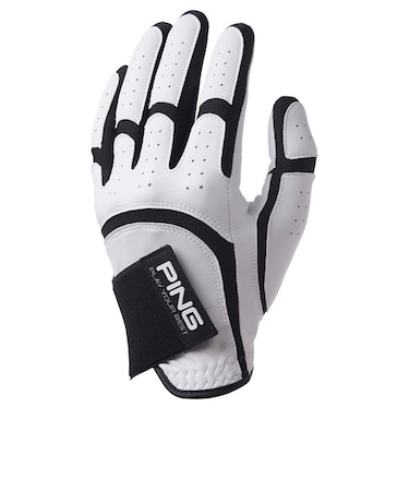 ピン（PING）左手用 ゴルフ エニーフィットグローブ LH GL-U2602 WH/BK 39006