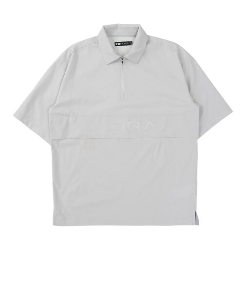 ゴルフウェア 半袖ジップシャツ FV5VTG04 LGRY