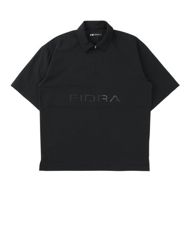 ゴルフウェア 半袖ジップシャツ FV5VTG04 BLK