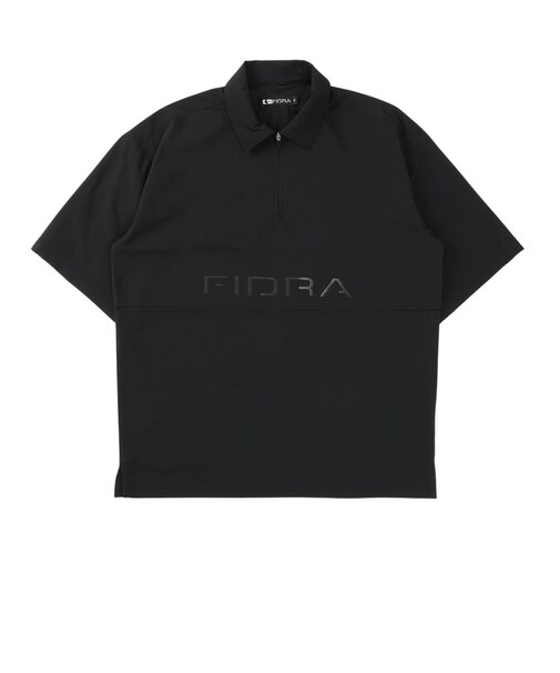 ゴルフウェア 半袖ジップシャツ FV5VTG04 BLK