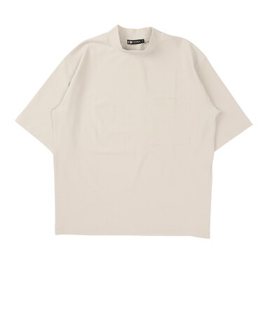 ゴルフウェア 半袖オーバーサイズ モックネック FV5VTG02 LGRY