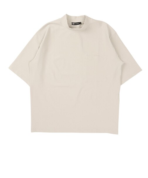 ゴルフウェア 半袖オーバーサイズ モックネック FV5VTG02 LGRY