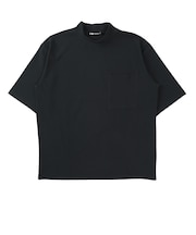 ゴルフウェア 半袖オーバーサイズ モックネック FV5VTG02 BLK