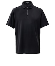 本間ゴルフ（HONMA）ゴルフウェア 吸汗速乾 Placket ロゴシャツ 631-317120X BK