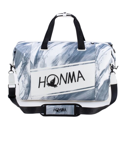 本間ゴルフ　honma ボストンバック　シューズバッグ 本間ゴルフ（HONMA）ボストンバッグ PRINT BB12631 WHITE
