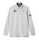 ルコックスポルティフ（lecoqsportif）ゴルフウェア 蓄熱保温 ヒートナビ ベーシックデザイン長袖ポロシャツ LG5FLS05M WH00