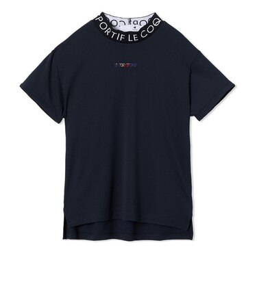 ルコックスポルティフ（lecoqsportif）モックネック ゴルフ 半袖 モックネック半袖シャツ LG5FHS52L NV00