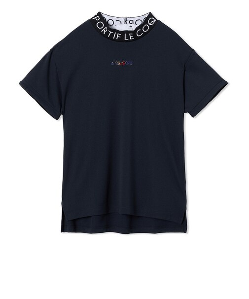 ルコックスポルティフ（lecoqsportif）モックネック ゴルフ 半袖 モックネック半袖シャツ LG5FHS52L NV00
