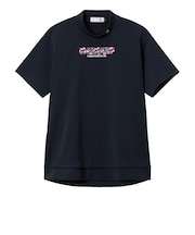 ルコックスポルティフ（lecoqsportif）ゴルフウェア 吸汗速乾 半袖 モックネックシャツ LG5FHS50M NV00