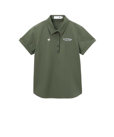 ルコックスポルティフ(lecoqsportif)ゴルフウェア サッカーストライプ半袖シャツ LG6SHS06L KH00