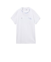 ルコックスポルティフ（lecoqsportif）モックネック ゴルフ 半袖 ワイドシルエットモックネックシャツ LG6SHS53L WH00