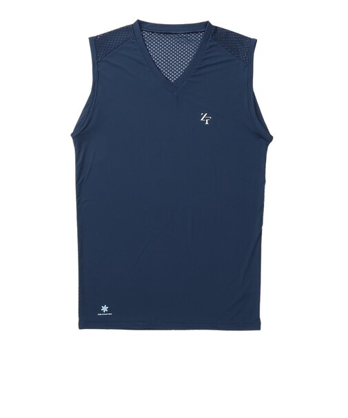 アイスメッシュ Vネックノースリーブ ZUIMF-2307