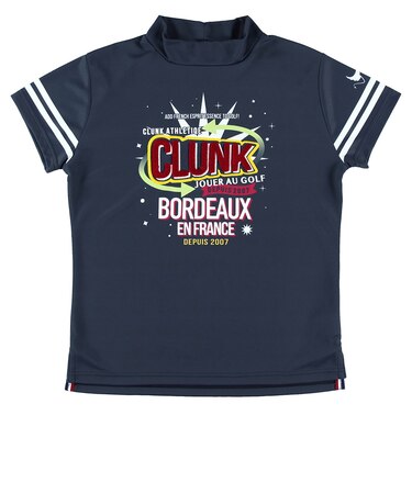 クランク（CLUNK）ゴルフウェア グラフィック半袖モック CL5RUG65 NVY