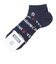 マンシング（MUNSING）アンクル丈 ロゴ柄ソックス MG6SSO14L NV00