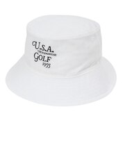 マンシング（MUNSING）帽子 リバーシブルバケットハット MG6SCP71U WH00