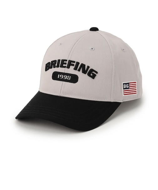 ブリーフィング（BRIEFING）帽子 COLLEGE LOGO キャップ BRG261MA8-014