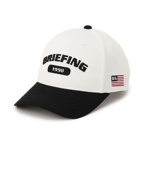 ブリーフィング（BRIEFING）帽子 COLLEGE LOGO キャップ BRG261MA8-000