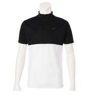 ブリーフィング（BRIEFING）モックネック ゴルフ 半袖 バイカラーハイネック BRG261M47-010