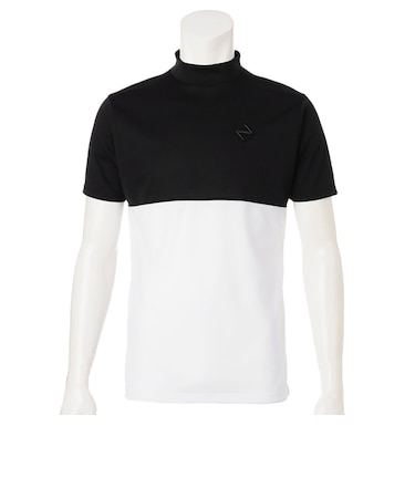 ブリーフィング（BRIEFING）モックネック ゴルフ 半袖 バイカラーハイネック BRG261M47-010