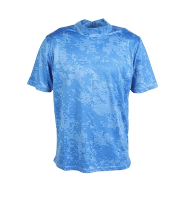 アンダーアーマー（UNDER ARMOUR）モックネック ゴルフ 半袖 メンズ ドライブ クール プロ カモ 6014601 452