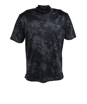 アンダーアーマー（UNDER ARMOUR）モックネック ゴルフ 半袖 メンズ ドライブ クール プロ カモ 6014601 001