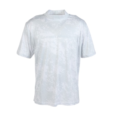 アンダーアーマー(UNDER ARMOUR)モックネック ゴルフ 半袖 メンズ ドライブ クール プロ カモ 6014601 100