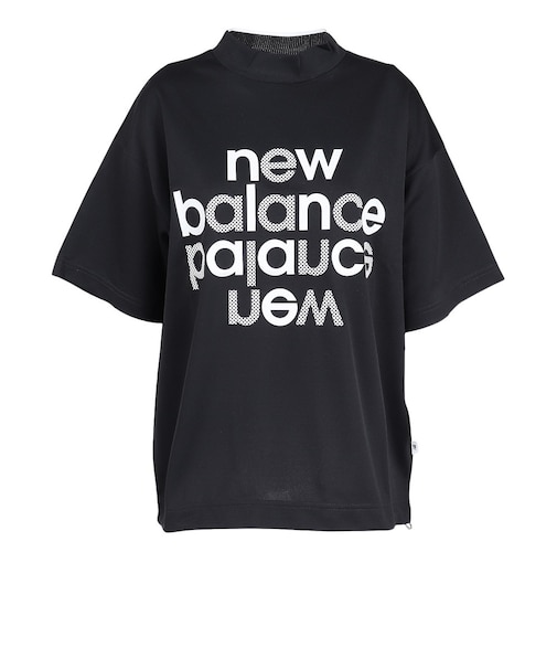 ニューバランス（new balance）ゴルフ 半袖 ハーフスリーブ モックネックシャツ 012-6166508-010