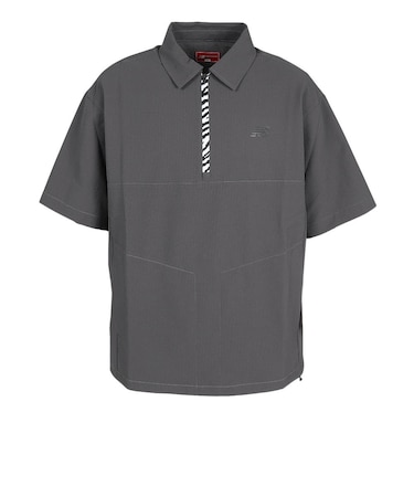 ニューバランス（new balance）ゴルフウェア ハーフジップ シャツアウター 012-6121001-024