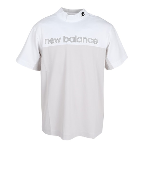 ニューバランス（new balance）ゴルフウェア 半袖 モックネックシャツ