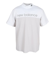 ニューバランス（new balance）ゴルフ 半袖 モックネックシャツ 012-6166008-030